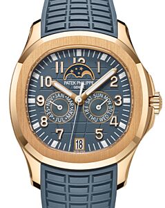 Patek Philippe Aquanaut Luce Annual Calendar Rose Gold Blue-Gray 5261R-001