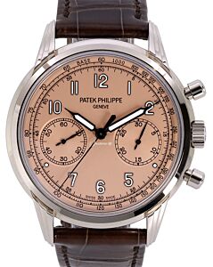 Patek Philippe Complications Chronograph White Gold Rose-Gilt Opaline Salmon Dial 5172G-010 - BRAND NEW
