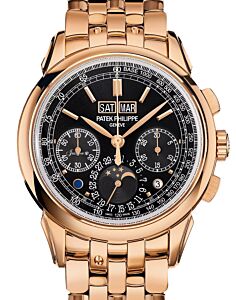 Patek Philippe Grand Complications Chronograph Perpetual Calendar Rose Gold Black Dial 5270/1R-001 - BRAND NEW