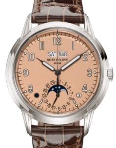 Patek Philippe Grand Complications Perpetual Calendar White Gold Rose Opaline Dial 5320G-011 - BRAND NEW