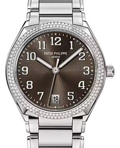 Patek Philippe Twenty~4 Ladies Stainless Steel Grey Sunburst Dial 7300/1200A-010 - BRAND NEW