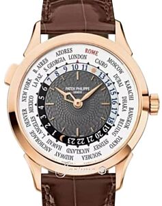Patek Philippe Complications World Time Rose Gold "Rome Edition" Grey Dial 5230R-013