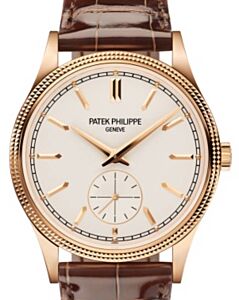 Patek Philippe Calatrava "Clous de Paris" Rose Gold Hobnail BezelSilver Dial 6119R-001 - BRAND NEW