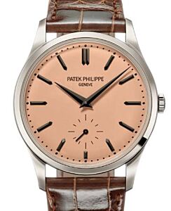 Patek Philippe Calatrava Platinum Salmon Dial 6196P-001 - BRAND NEW