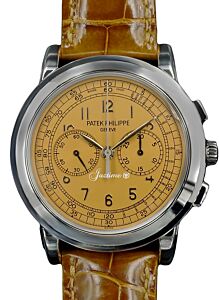 Patek Philippe Chronograph "London Edition" White Gold 42mm Salmon Dial 5070G-014
