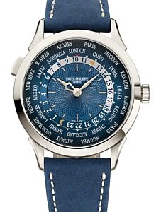 Patek Philippe Complications World Time Platinum Blue Dial 5230P-001 - BRAND NEW