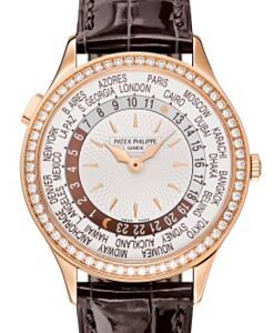 Patek Philippe Complications World Time Rose Gold Ivory Dial 7130R-013 - BRAND NEW