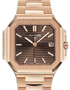 Patek Philippe Cubitus Selfwinding Rose Gold Brown Dial 7128/1R-001 - BRAND NEW