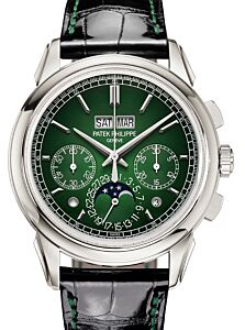Patek Philippe Grand Complications Chronograph Perpetual Calendar Green Dial 5270P-014 - BRAND NEW