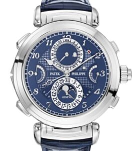 Patek Philippe Grand Complications Grandmaster Chime White Gold Blue Dial 6300G-010 - BRAND NEW