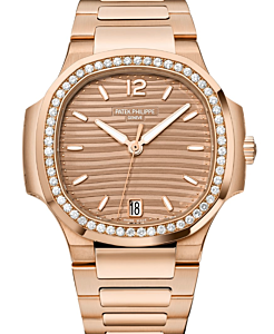Patek Philippe Nautilus Ladies Rose Gold Golden Brown Dial 7118/1200R-010 - BRAND NEW