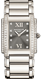 Patek Philippe Twenty~4 Ladies White Gold Grey Dial 4910/20G-010 - BRAND NEW