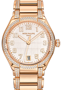 Patek Philippe Twenty~4 Ladies Rose Gold Silver Dial 7300/1201R-001 - BRAND NEW