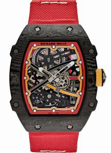 Richard Mille Extra Flat Alexander Zverev Germany Carbon TPT Red Yellow RM 67-02 - BRAND NEW