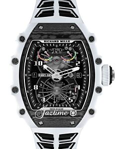 Richard Mille Manual Winding Tourbillon Aerodyne Quarts TPT/Carbon TPT/Titanium White RM 21-02 - BRAND NEW