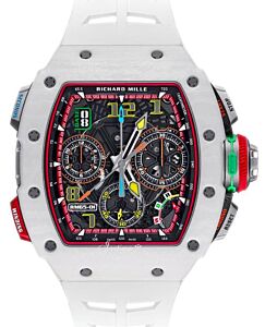 Richard Mille Automatic Split-Seconds Chronograph White Quartz TPT RM 65-01