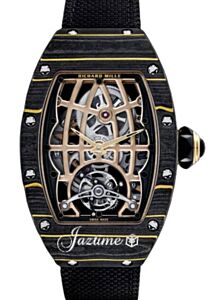 Richard Mille Automatic Tourbillon Gold Carbon TPT RM 74-02 -BRAND NEW