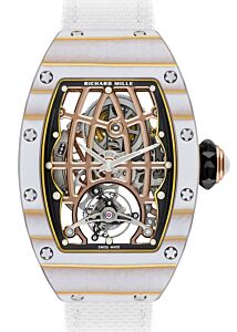 Richard Mille Automatic Tourbillon Gold Quartz TPT RM 74-02