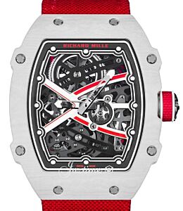 Richard Mille Extra Flat Charles Leclerc Monaco Quartz TPT Red White RM 67-02 - BRAND NEW