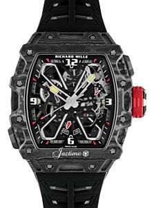 Richard Mille Automatic Winding Rafael Nadal Black Carbon & Quartz TPT RM 35-03 - BRAND NEW