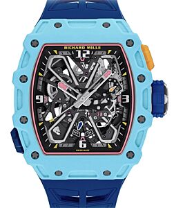 Richard Mille Automatic Winding Rafael Nadal Pastel Blue Quartz TPT RM 35-03
