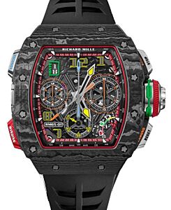 Richard Mille Automatic Winding Split-Seconds Chronograph Carbon TPT RM 65-01