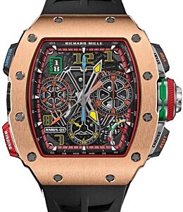 Richard Mille Automatic Winding Split-Seconds Chronograph Rose Gold RM 65-01