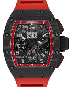 Richard Mille  Automatic Flyback Chronograph Felipe Massa Black Night Carbon NTPT RM 011
