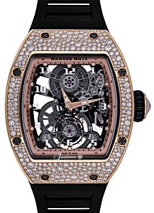 Richard Mille Manual Winding Tourbillon Rose Gold/Diamonds RM 17-01