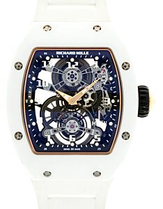 Richard Mille Manual Winding Tourbillon White Carbon TPT RM 17-01