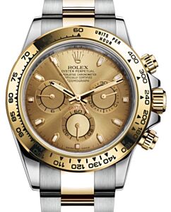 Rolex Daytona Yellow Gold/Steel Champagne Dial Oyster Bracelet 116503 - BRAND NEW