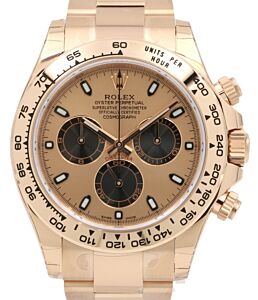 Rolex Daytona Rose Gold Pink Dial Oyster Bracelet 116505 - PRE-OWNED