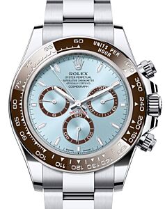 Rolex Daytona Platinum Ice Blue Dial Oyster Bracelet 126506 - PRE OWNED