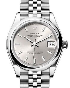 Rolex Datejust 31 Stainless Steel Silver Index Dial & Domed Bezel Jubilee Bracelet 278240 - BRAND NEW