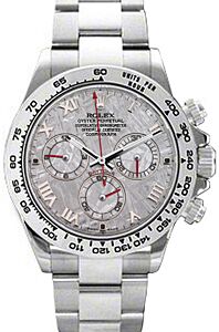 Rolex Daytona White Gold Meteorite Roman Dial Oyster Bracelet 116509 - BRAND NEW