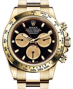 Rolex Daytona Yellow Gold Paul Newman Black Dial Oyster Bracelet 116508 - BRAND NEW