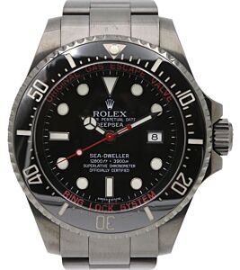 Rolex Deepsea PVD DLC Coated Stainless Steel Red Black Dial & Ceramic Bezel Oyster Bracelet 116660 - PRE-OWNED