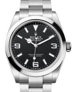 Rolex Explorer 40 Stainless Steel Black Arabic Index Dial 224270 - BRAND NEW