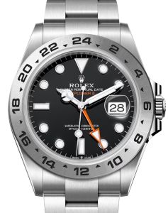 Rolex Explorer II "50th Anniversary" GMT Stainless Steel Black Dial 42mm 226570 - PRE OWNED