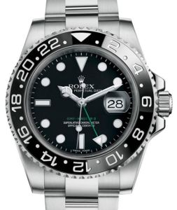 Rolex GMT-Master II Stainless Steel Black Dial Oyster Bracelet 116710LN - BRAND NEW