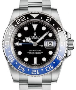 Rolex GMT-Master II "Batman" Steel Black Dial Oyster Bracelet 116710BLNR - BRAND NEW