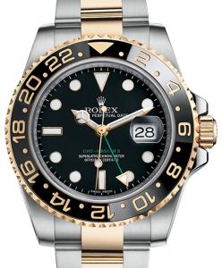 Rolex GMT-Master II Yellow Gold/Steel Black Dial & Ceramic Bezel Oyster Bracelet 116713LN - BRAND NEW