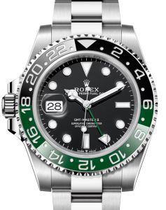 Rolex GMT-Master II "Sprite" Stainless Steel Black Dial Oyster Bracelet 126720VTNR - BRAND NEW