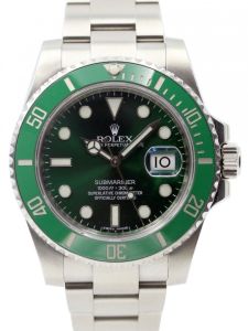 Rolex Submariner Date "Hulk" Stainless Steel 40mm Green Dial 116610LV - PRE-OWNED
