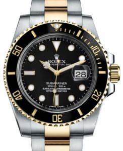 Rolex Submariner Date Yellow Gold/Steel 40mm Black Dial 116613LN - BRAND NEW