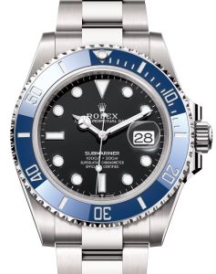 Rolex Submariner "Cookie Monster" White Gold 41mm Black Dial Blue Bezel 126619LB - BRAND NEW