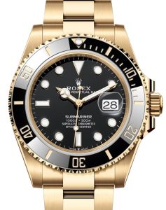 Rolex Submariner Date Yellow Gold 41mm Black Dial 126618LN - PRE OWNED