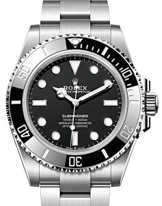 Rolex Submariner No Date Stainless Steel 41mm Black Dial 124060 - PRE OWNED