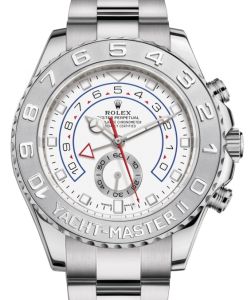 Rolex Yacht-Master II White Gold White Dial 44mm Platinum Bezel 116689 - BRAND NEW