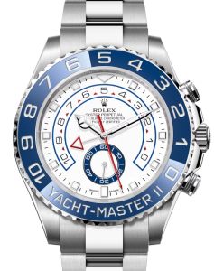 Rolex Yacht-Master II Stainless Steel White Dial Mercedes Hands 116680 - BRAND NEW